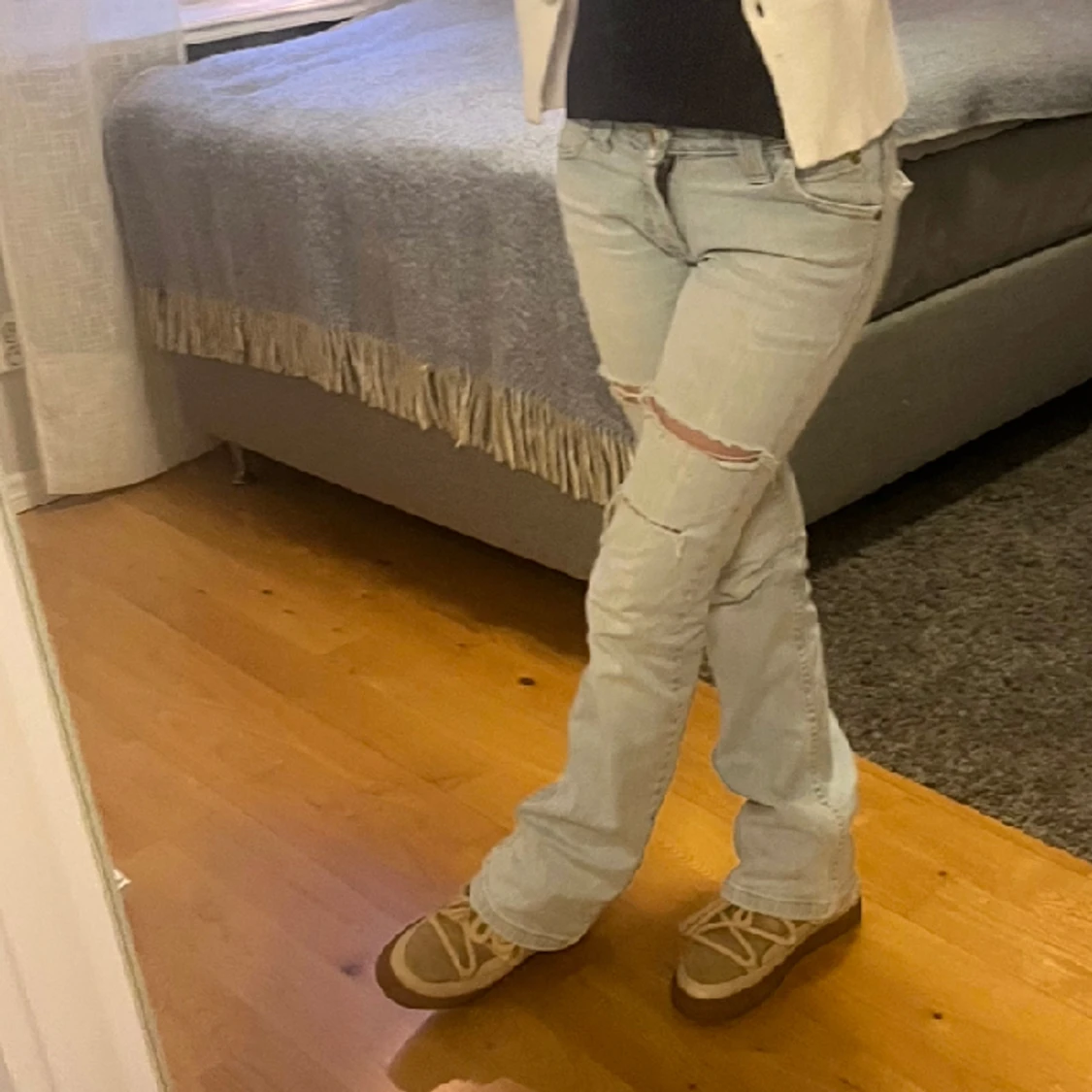 Lågmidjade Lee jeans - 38