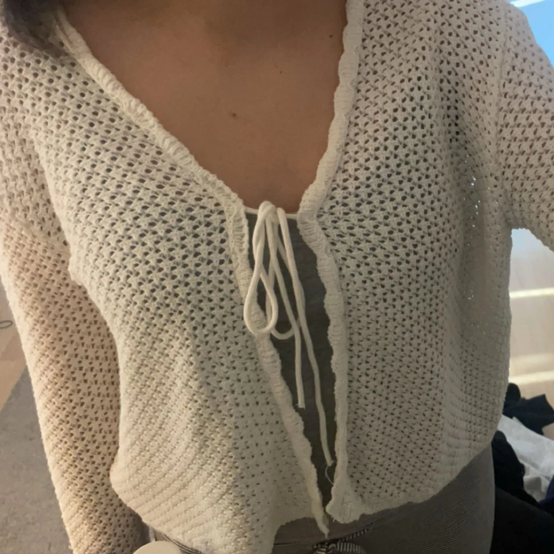 Stickad kofta - 90