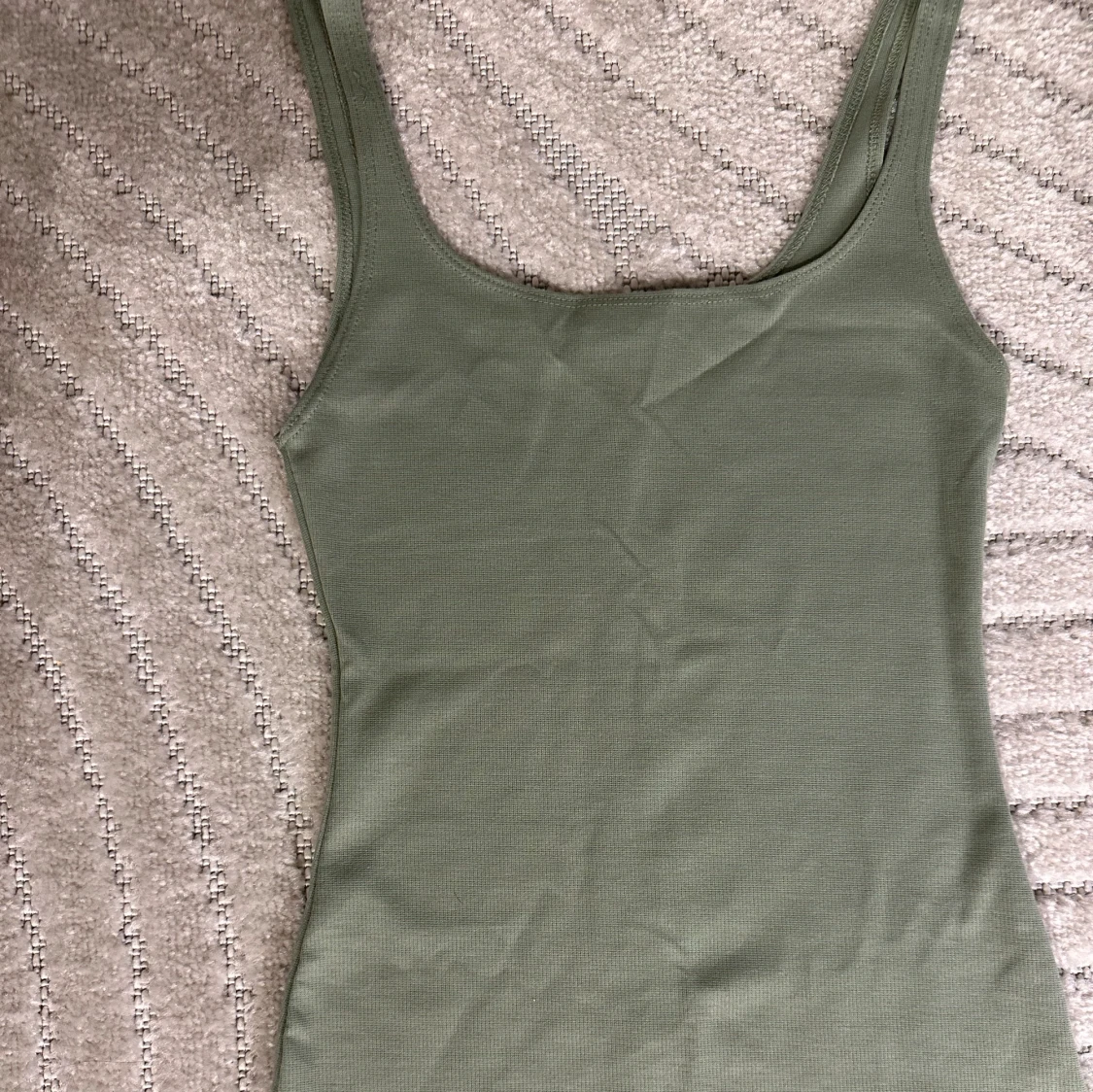 Grön midi klänning - 90