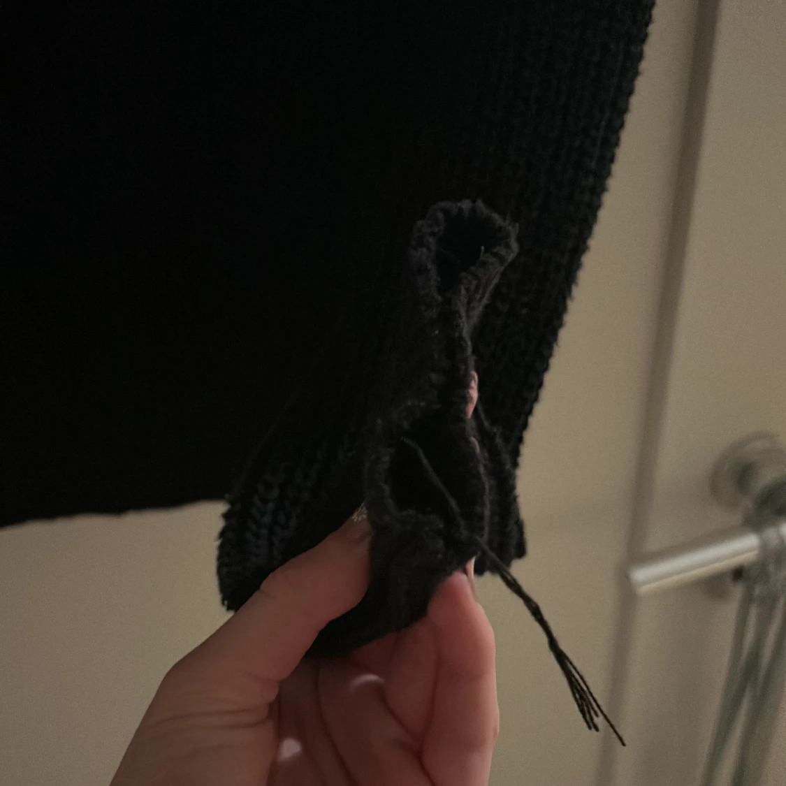 Svart tjocktröja💗 - 91