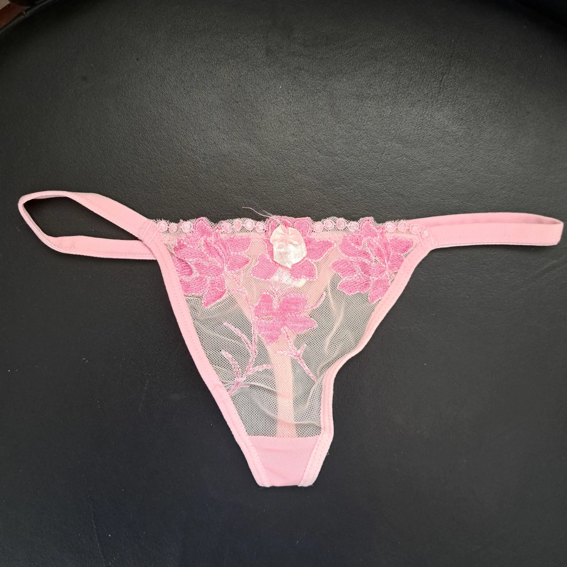 Blå och rosa stringtrosor  - 90