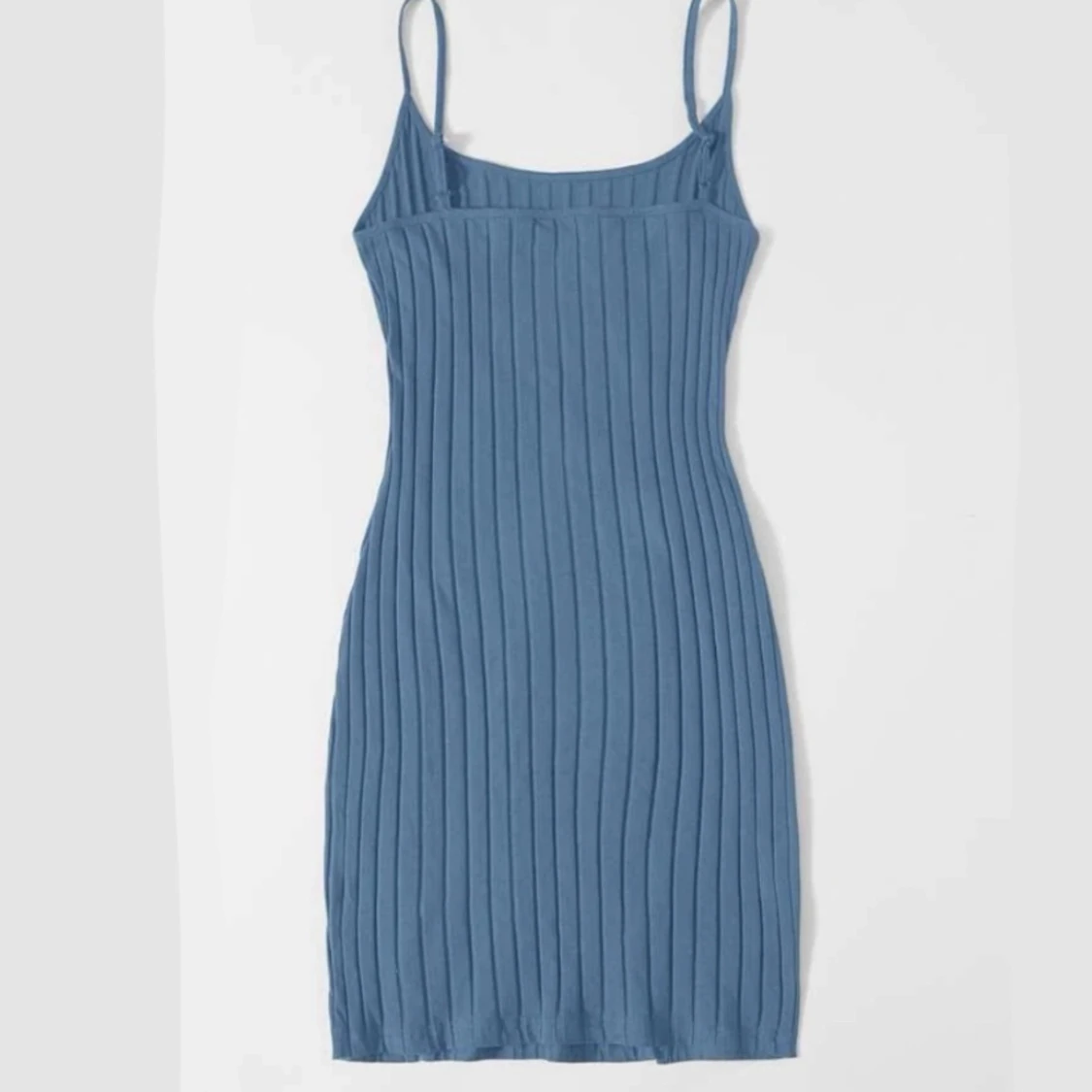 Blå kort klänning 💘 - 90