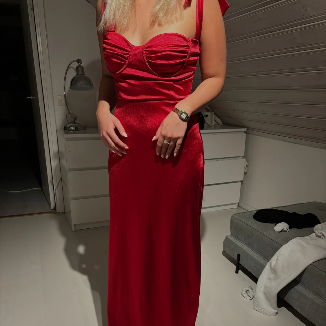 RÖD BALKLÄNNING - 91