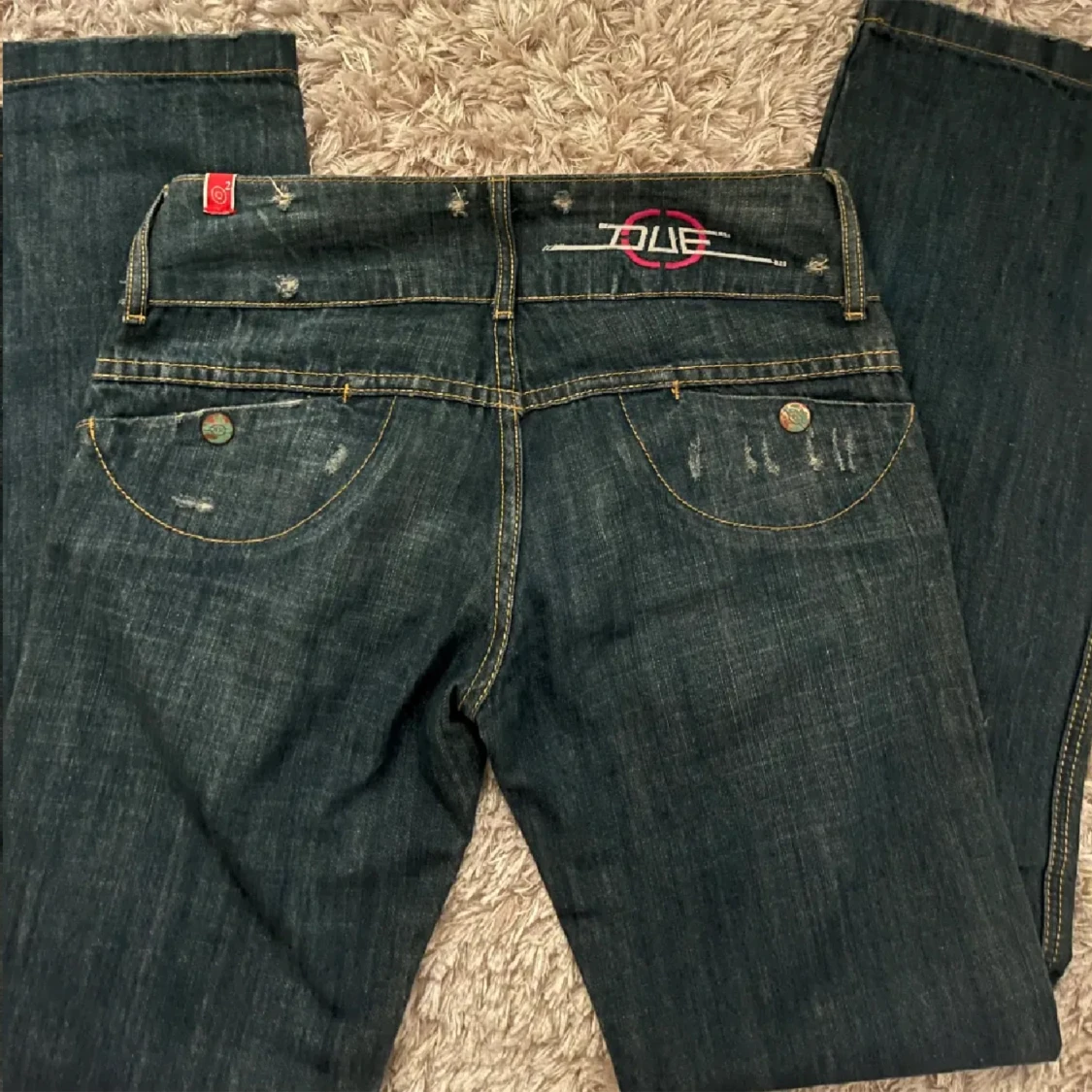 Lågmidjade byxor - 90