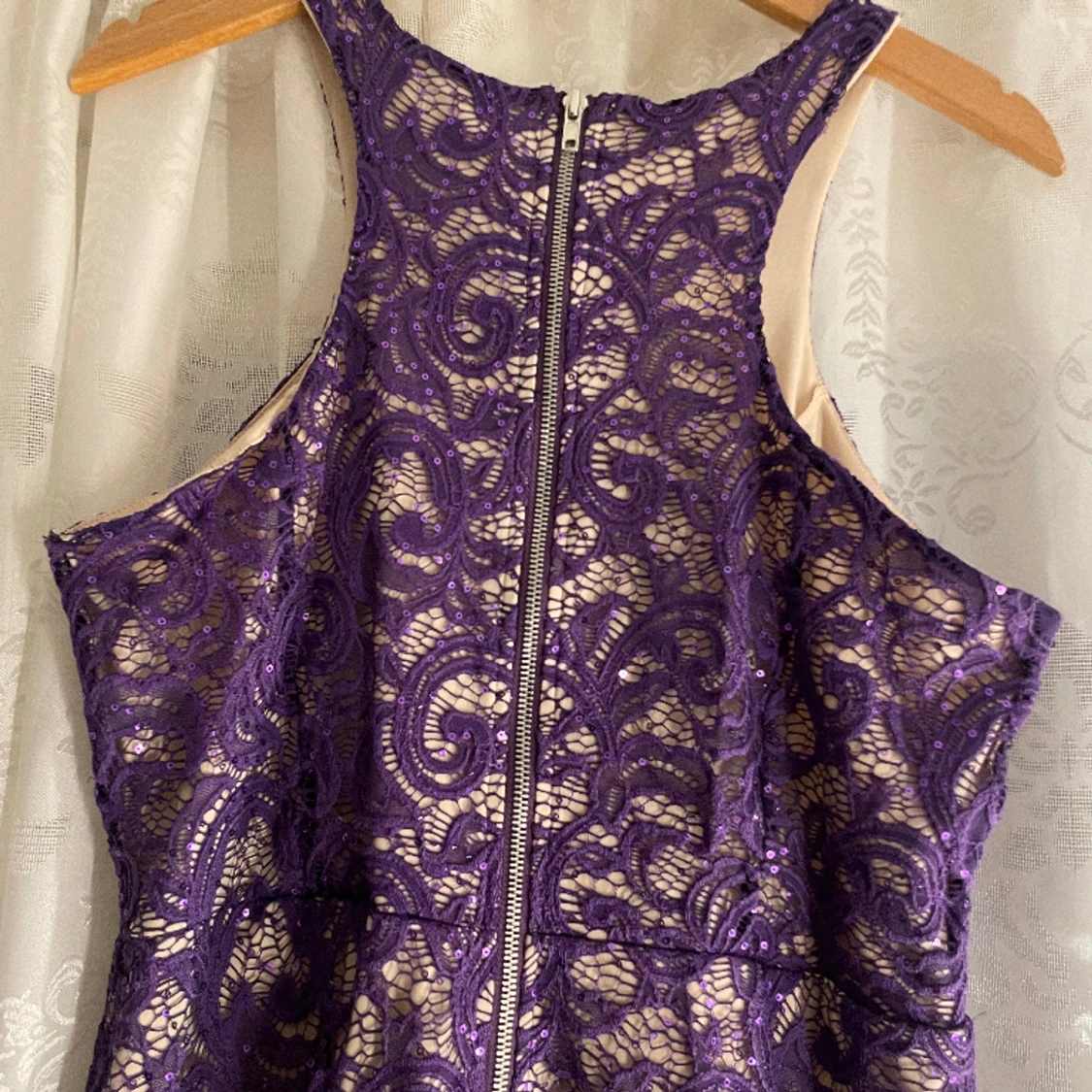 Lila klänning  - 90