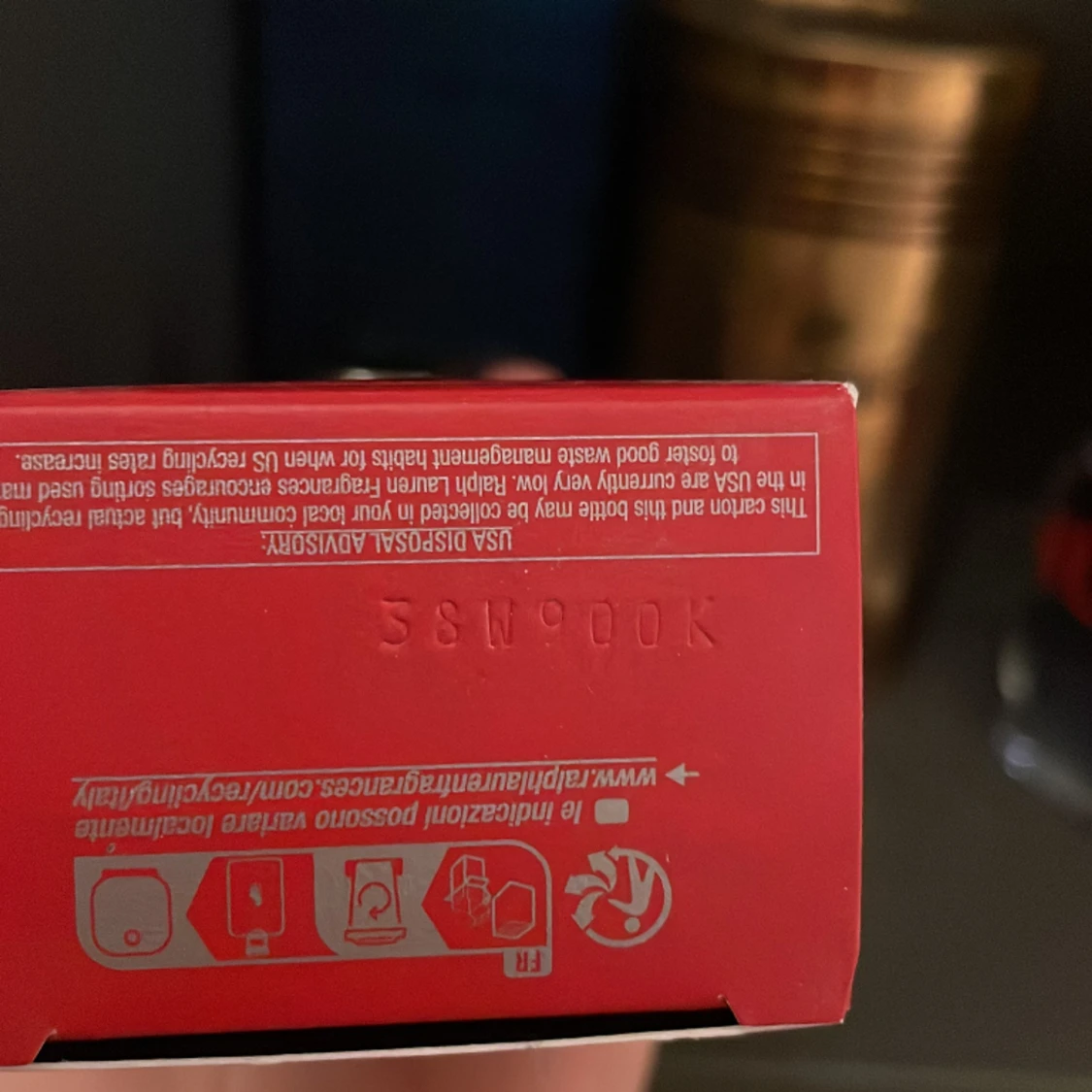 Polo red Perfume perfyme 40ml - 90