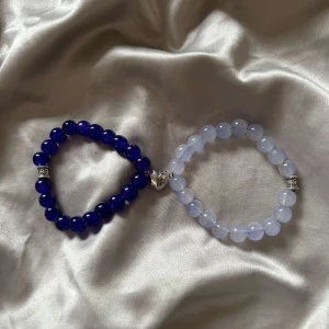 Bästa vän pärlarmband💙🩵 - Jätte snygga bästa vän armband🩵💙