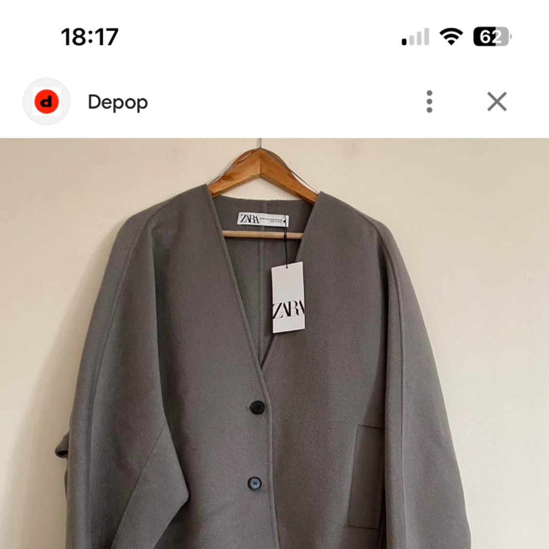 SÖKER jacka från Zara