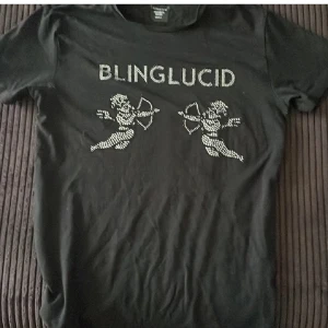 Blinglucid T-shirt - Säljer denna tröja eftersom när jag kopte en blinglucid hoodie fick jag med t-shirten pả köpet. Använd 2 gånger. Storlek S, Nypris 399. Mitt pris 149. Skriv för mer bilder