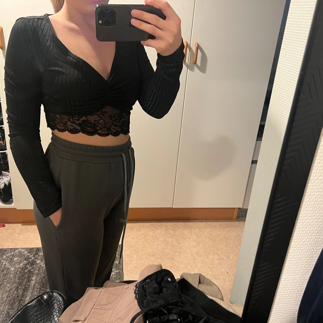 Långärmad topp - 90