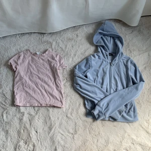 T shirt och Hoodie - 2 st klädesplagg som säljs tsm, Frakten ingår i priset💕 Nytvättade