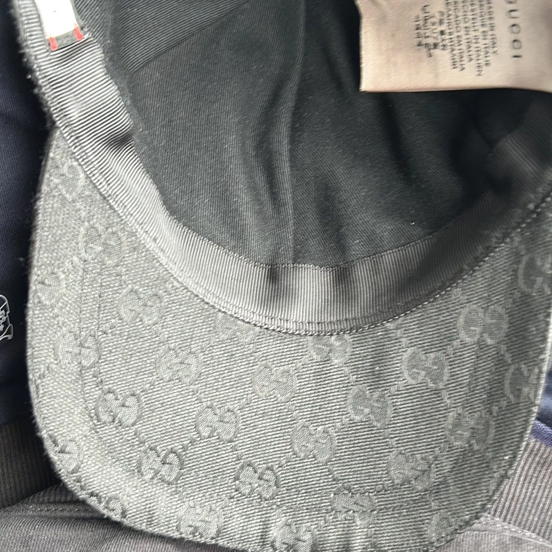 Svart gucci keps äkta oanvänd - 91