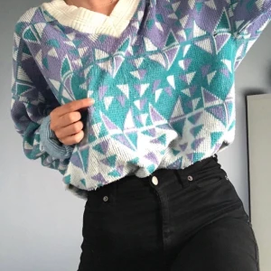 80’s sweater - Jättekul 80’s sweater i storlek L, kommer inte att användas