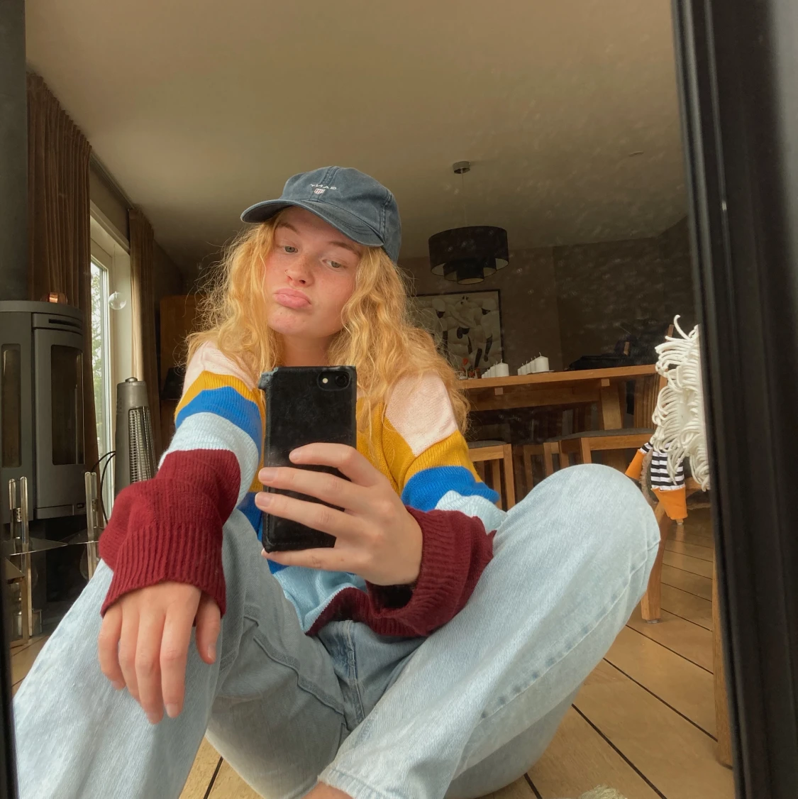 Stickad tröja🌞🌞