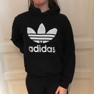 - Adidashoodie, lite liten för mig. (Trycket är lite sprucket)