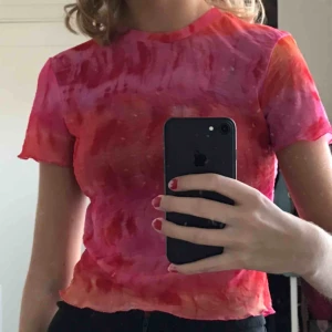  - Rosa/orange topp i mesh! 🧡