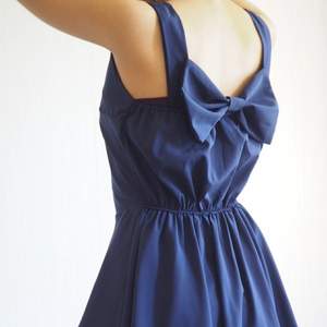 blå dress (secondhand)