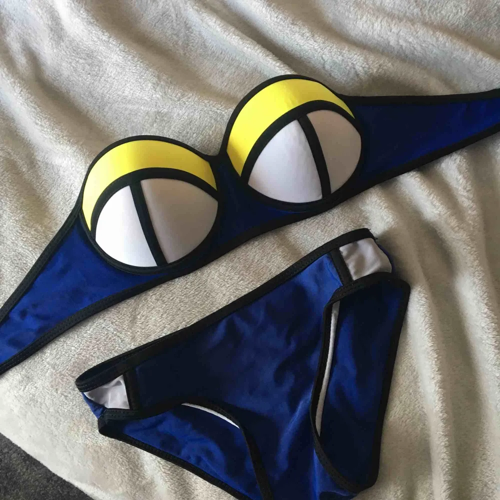 En helt oanvänd bikini  Säljer för 29kr  Går att skicka om köparen betalar frakten 👍🏻. Övrigt.