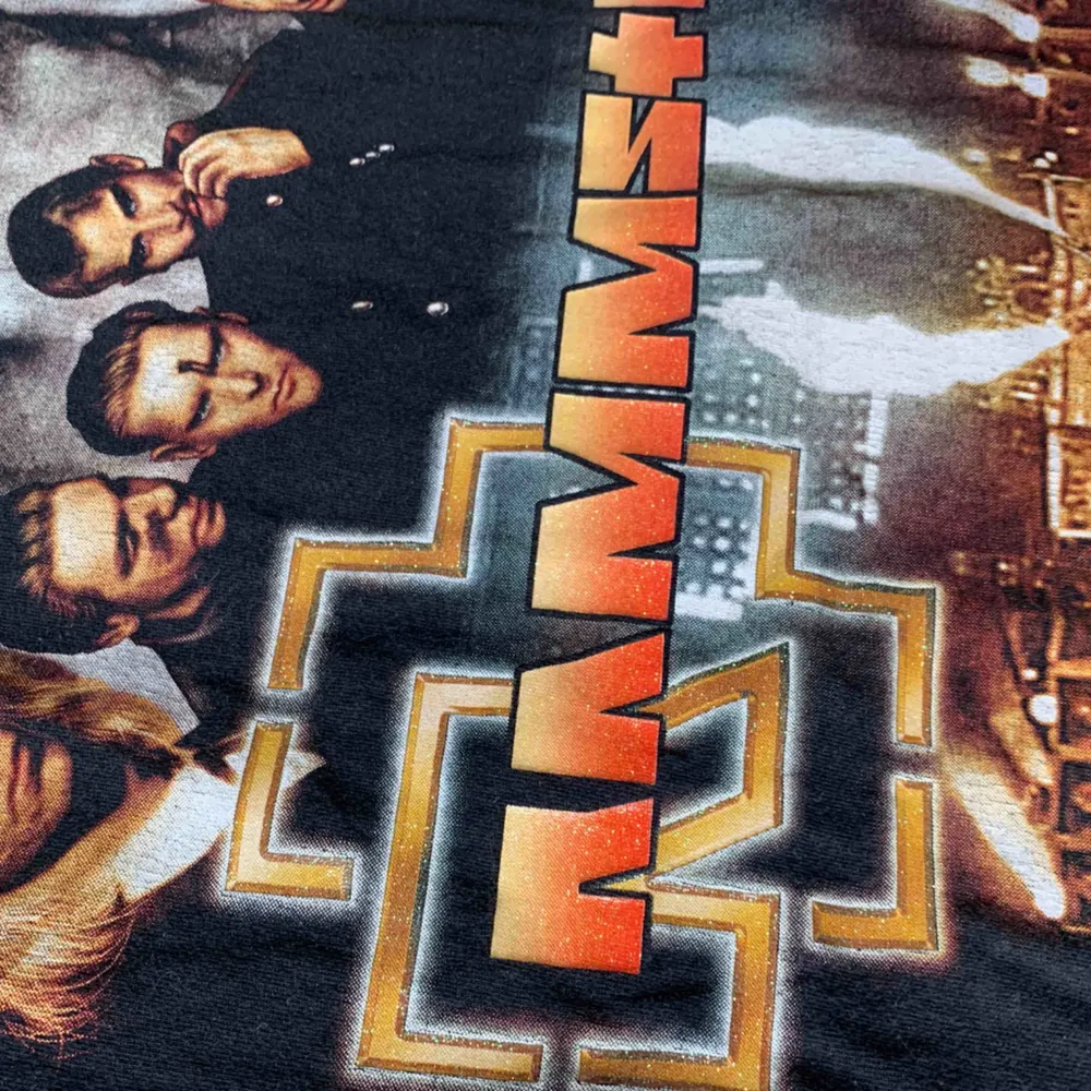 Vintage Rammstein t-shirt i storlek S, köpt secondhand men i mycket bra skick. T-shirts.