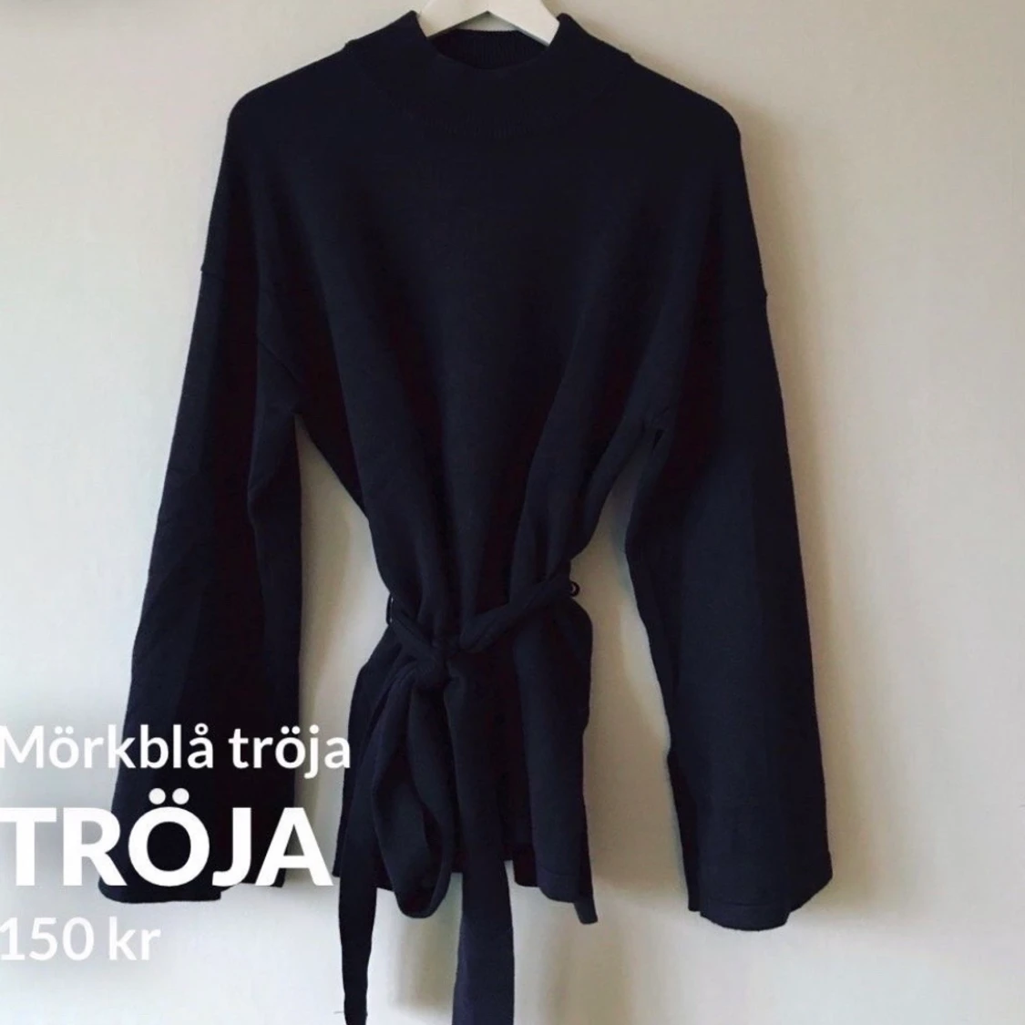 Lindex marinblå tröja