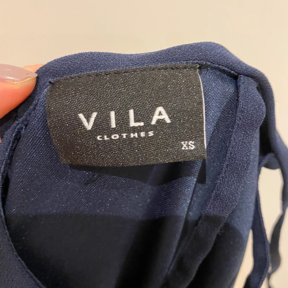 Blå klänning från vila XS - 91