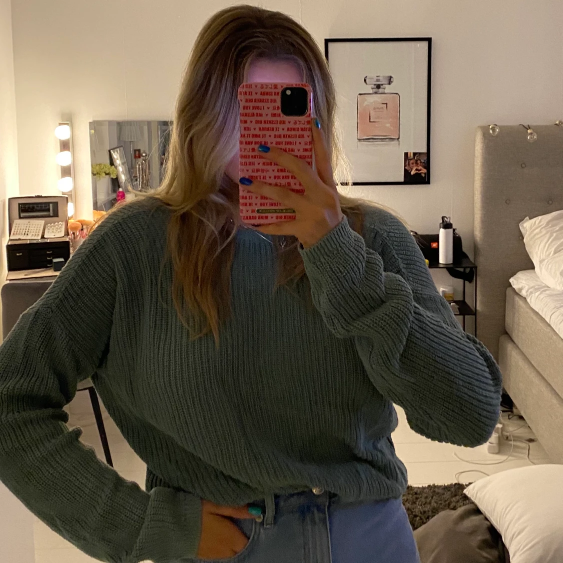 Stickad tröja  - 91