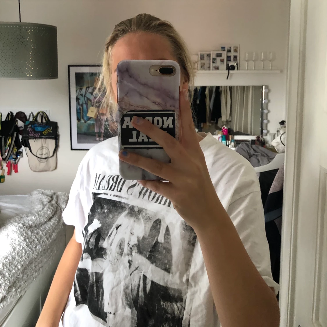 T-shirt med tryck - 90