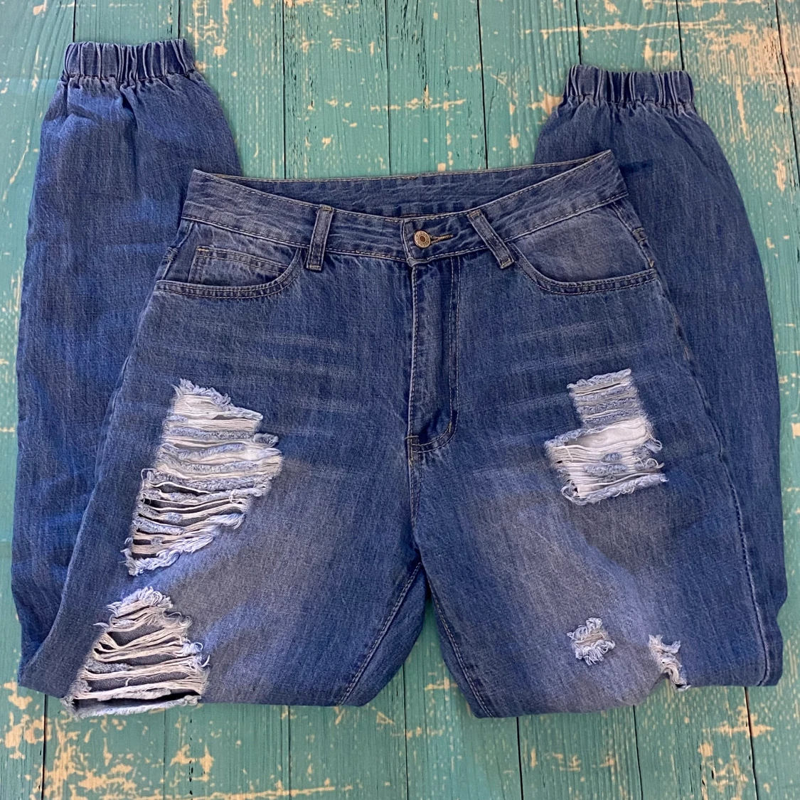 NWOT Highwaisted Baggy Boyfriend Jean - 91