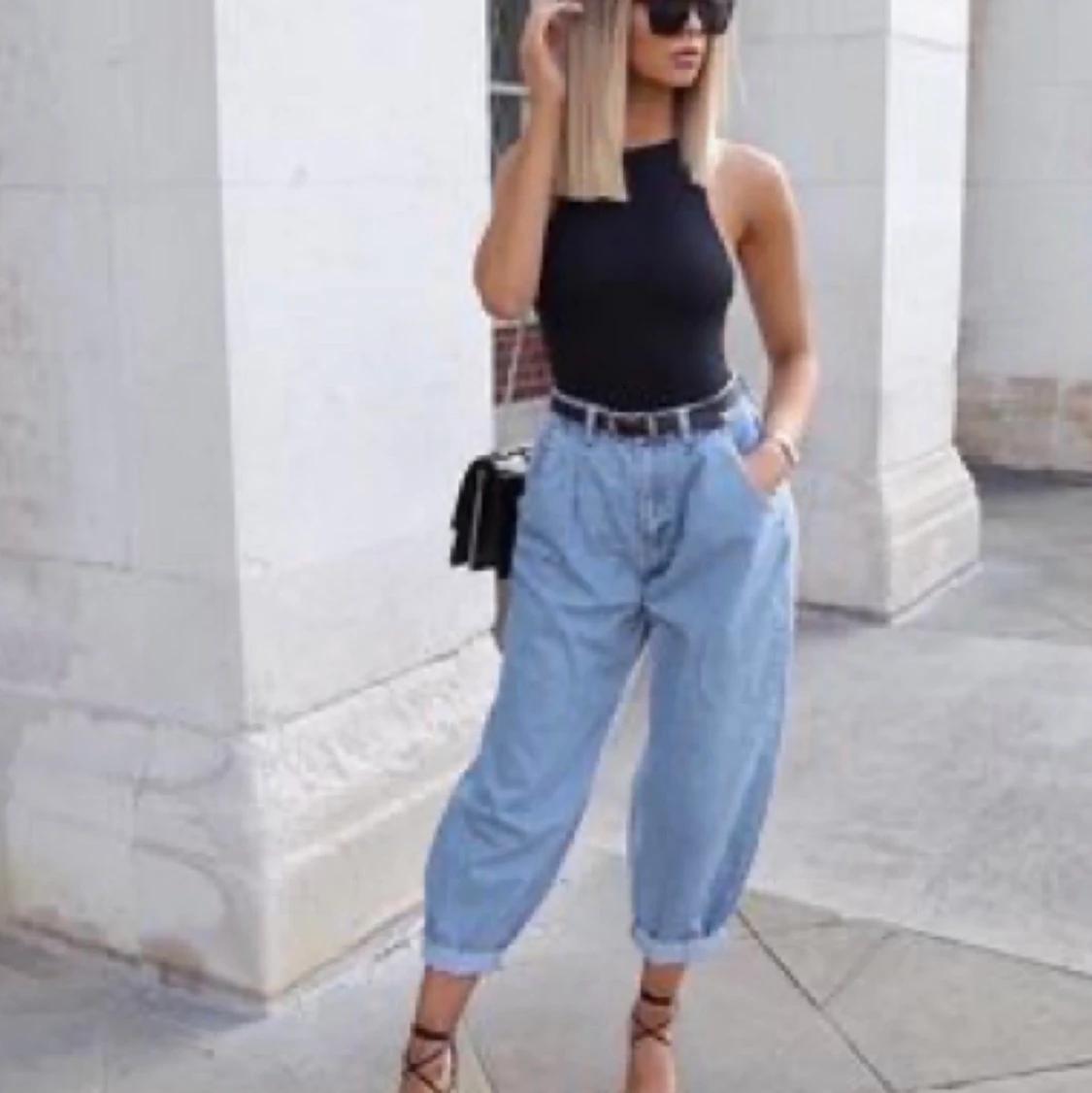 ZARA slouchy jeans  - 90