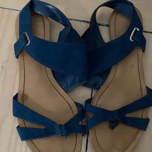 Blue sandals from Zara. Used but not broken or anything. 