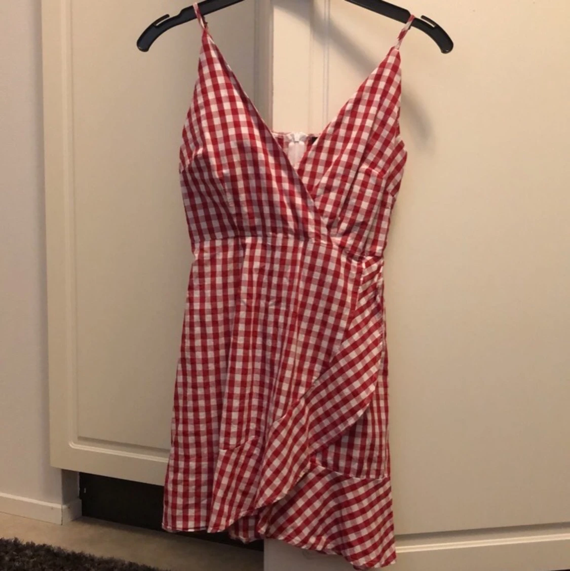 Rutig klänning - 90