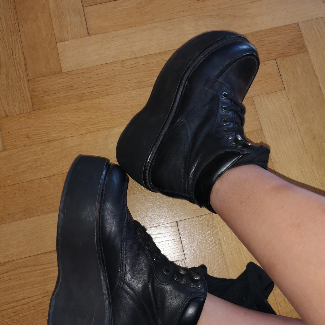 Svarta platåskor Vagabond  - 91