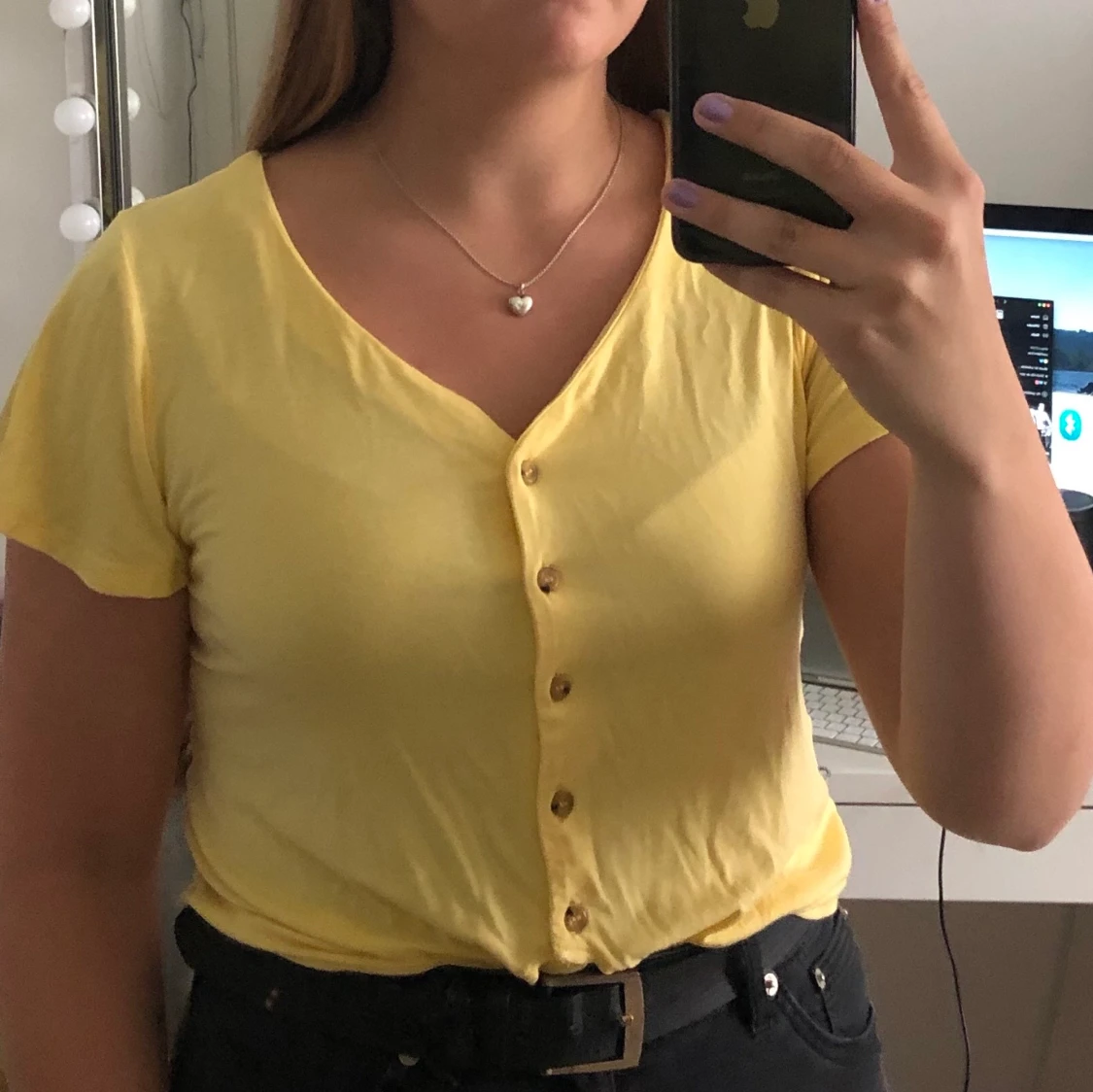 Blus med knytning🦋