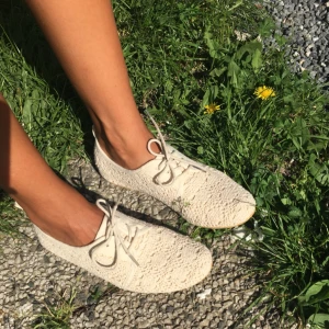  - Virkade ”cykelskor” från Ellos, superfina på sommaren! 