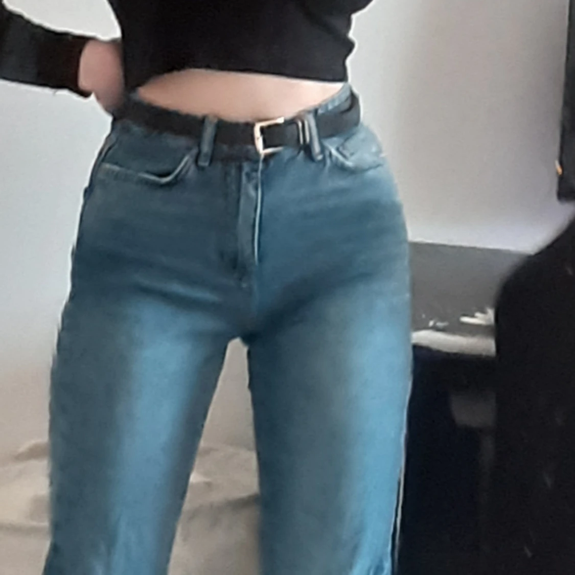 Mom jeans storlek 34 - 90