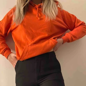  - Orange hoddie från bikbok , säljs pågrund av jag inte använder den ! , använd och är i ett bra skick 🧡 Köparen står för frakt