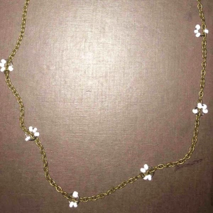  - Säljer halsband för 10:- eller bud Aldrig använd  Halsband är inte i guldfärg egentligen 