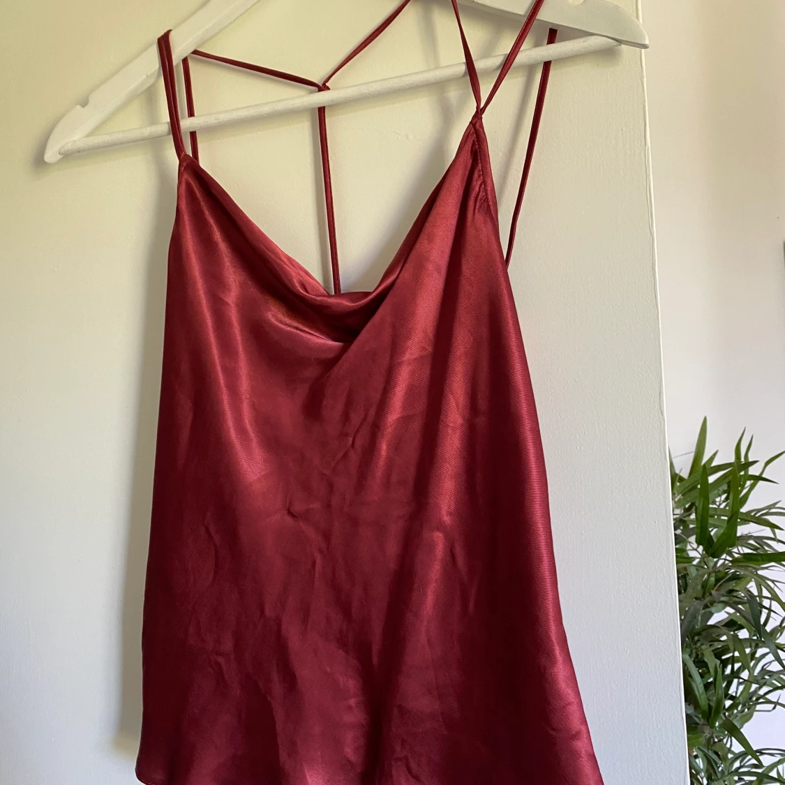 ” vinrött ” silkeslinne  - 90