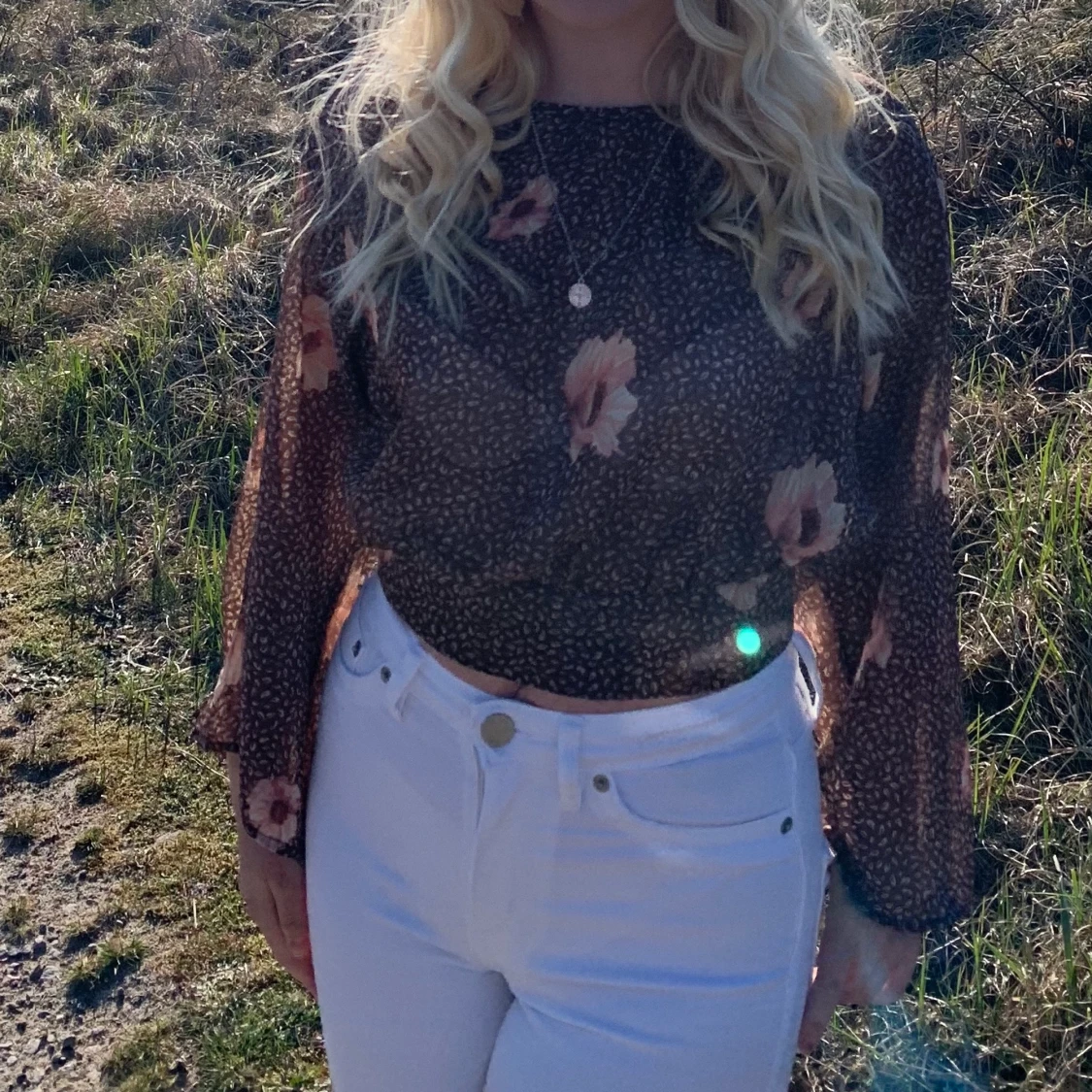 Fin genomskinlig topp - 90