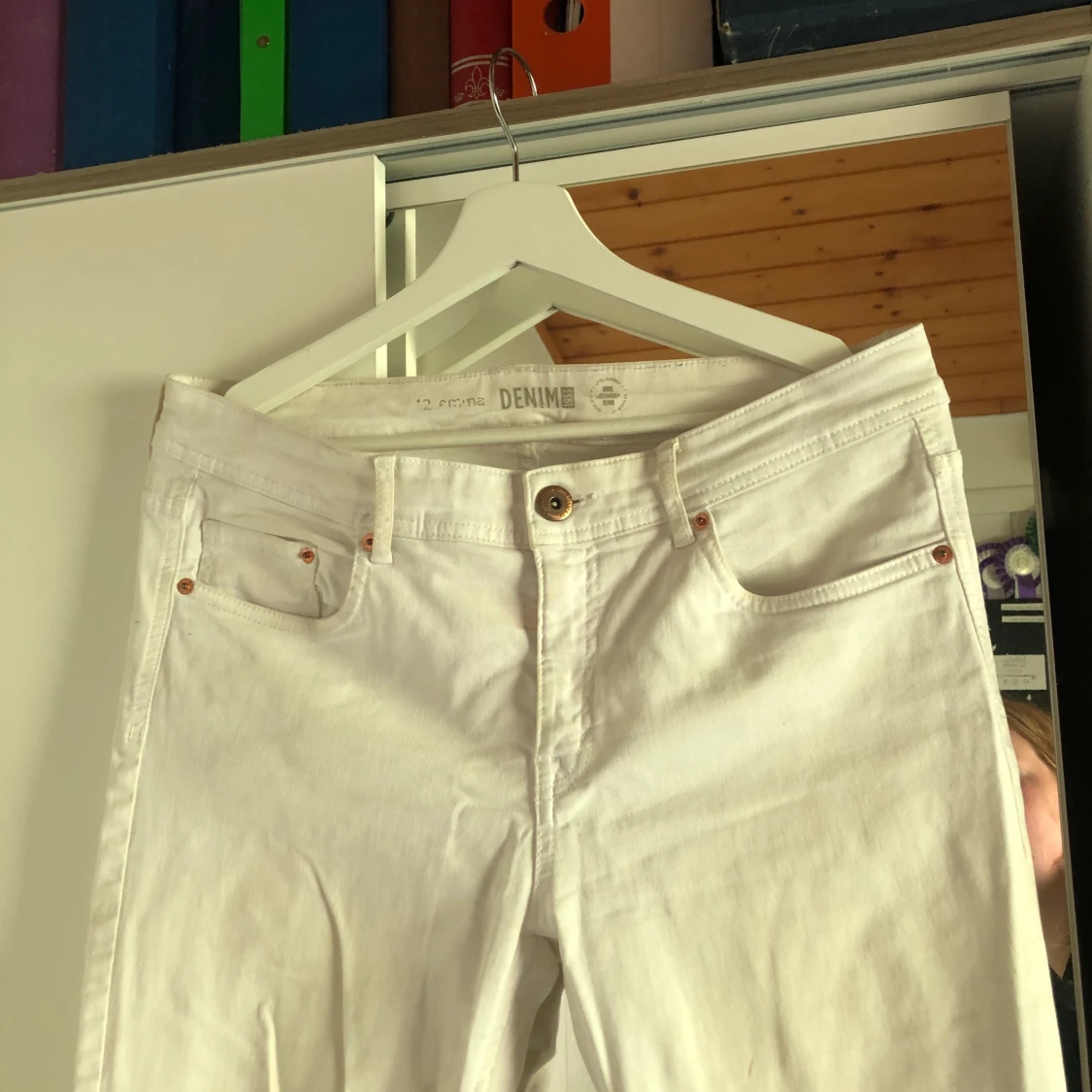 Vita jeans från flash - 91