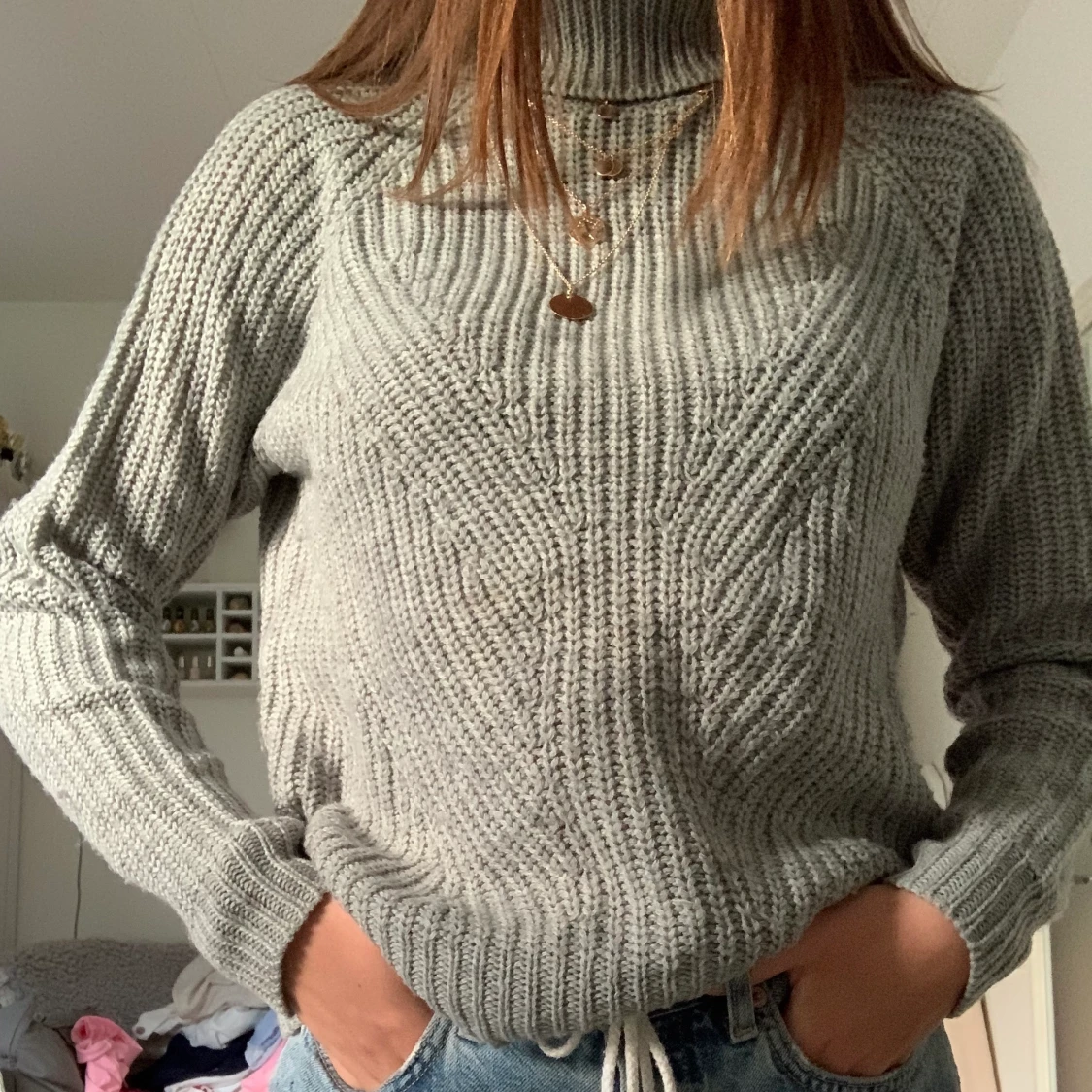 Stickad tröja - 90