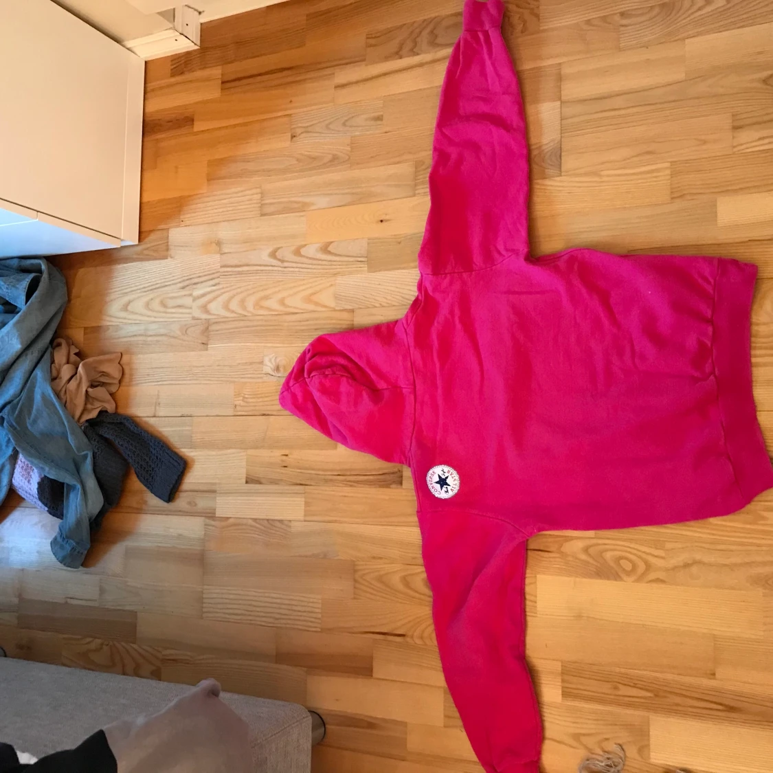 Rosa converse hoodie - 90