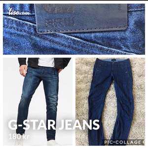 Jätte snygga G-Star jeans i herr modell! De är i storlek W31 L32! Säljer de åt min bror som inte använder de längre.