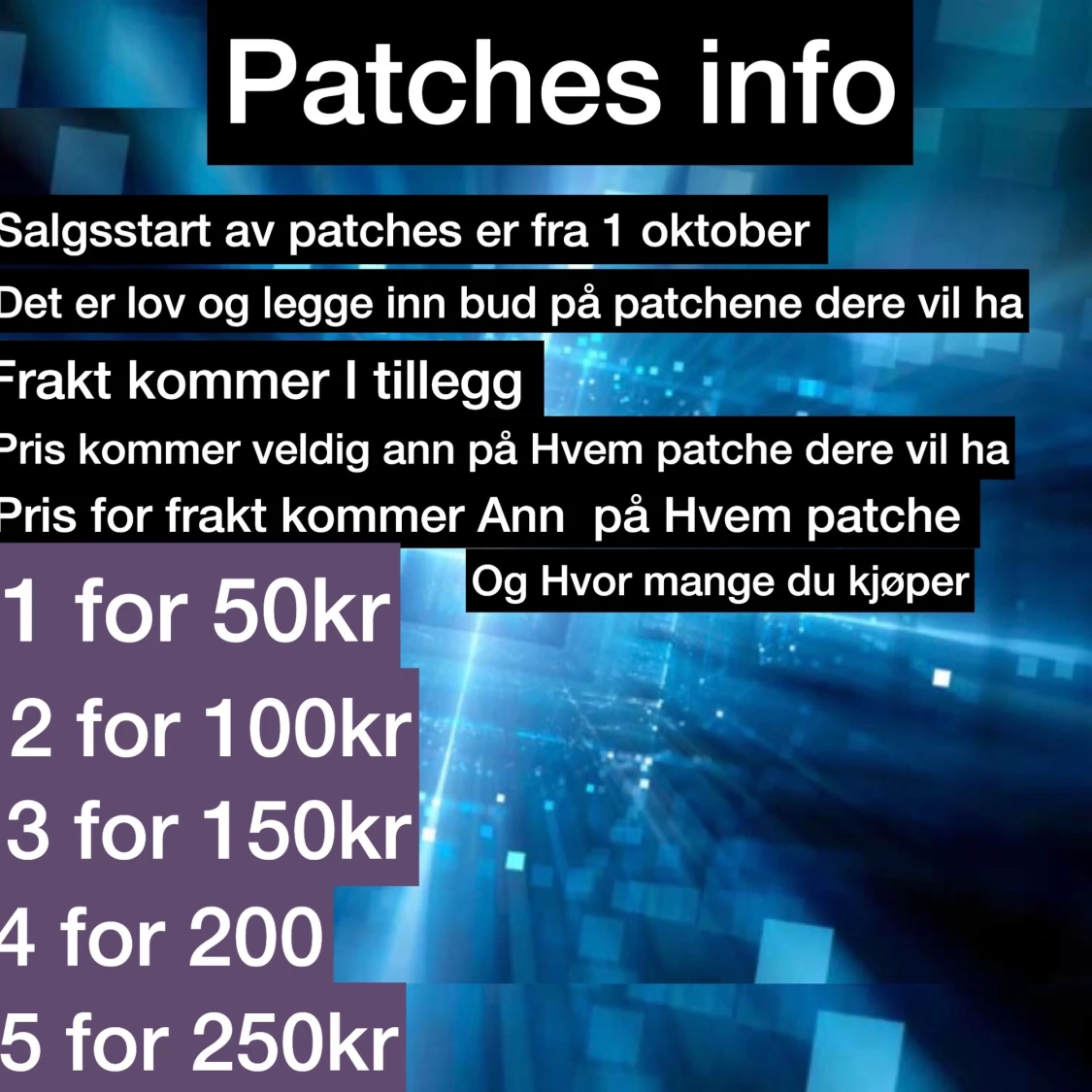 Patches