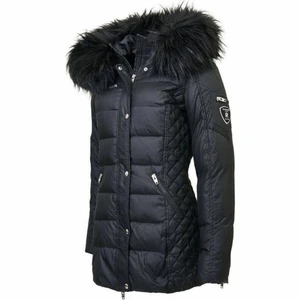 Rock and blue jacka  - Jag säljer min superfina rock and blue jacka i halvlånga modellen, storlek 32 (som xs). Svart päls och jackan är också svart. 