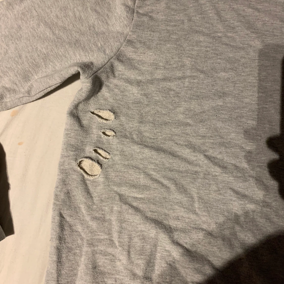 Grå sweatshirt  - 90