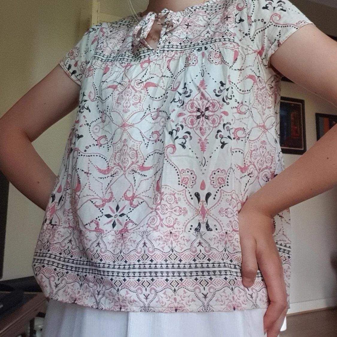 Mönstrad blus från OddMolly