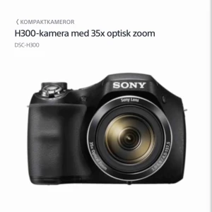  - Säljer nu min kamera eftersom jag inte använder den, har haft den liggandes ett tag och då är de bättre att jag säljer den. Köpte den för 2300kr men säljer den för 1600kr. Vid snabb affär kan jag gå ner i pris! Köparen står för frakten. 