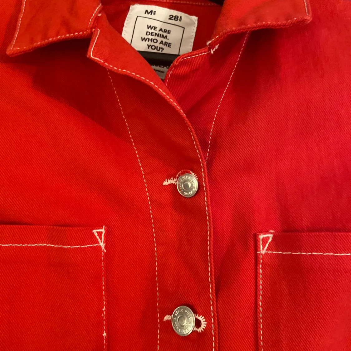 denim jacka pull&bear strl M - 91