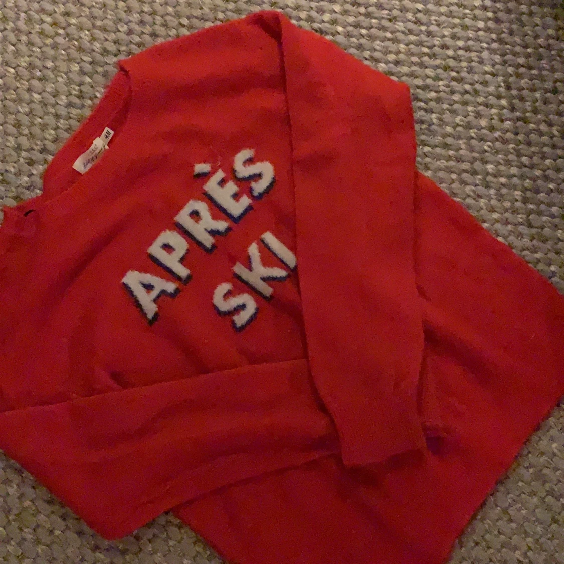 Après ski stickad tröja  - 90